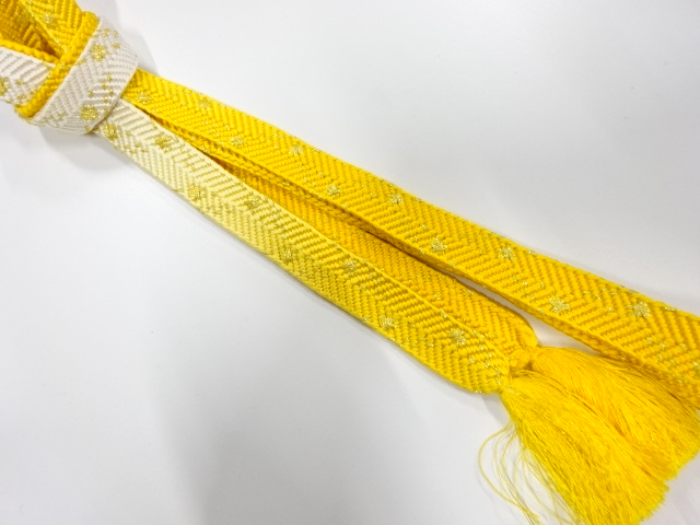 正絹　手組帯締め